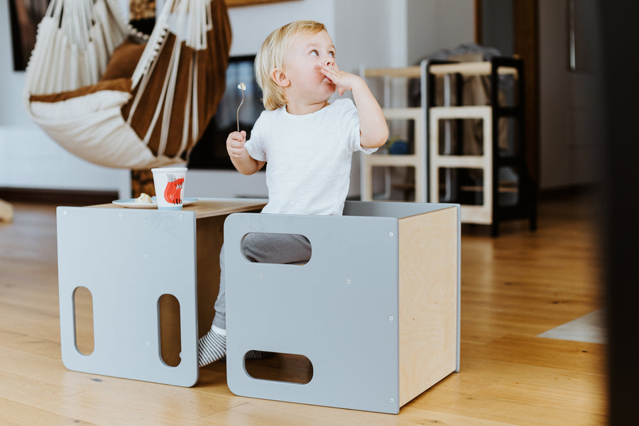 Topp 6 grunner til å velge barnemøbler og leker i tre