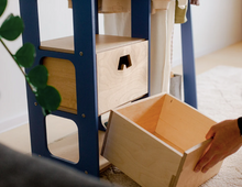 Last inn bildet i Galleri-visningsprogrammet, Montessori skap / praktisk klesskap for å lære å kle på seg selv