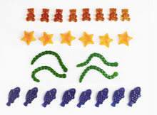 Last inn bildet i Galleri-visningsprogrammet, Silikonform til hjemmelaget godteri / snop 2-pk