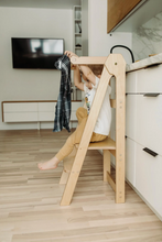Last inn bildet i Galleri-visningsprogrammet, Sammenleggbar Kjøkkenhjelper i 100% nature bjørk tre