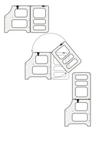 Last inn bildet i Galleri-visningsprogrammet, Multifunksjonell Montessori Kjøkkenhjelper 2 i 1 WHITE barnestol + bord