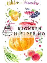 Last inn bildet i Galleri-visningsprogrammet, Sesongkalender for barn og voksne