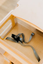 Last inn bildet i Galleri-visningsprogrammet, Kjøkkenhjelper 4 i 1 BLUE - Baby spisebord / Bord + barnestol / Sklie