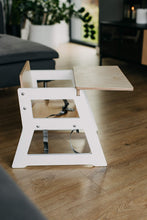 Last inn bildet i Galleri-visningsprogrammet, Lav spisestol til barn i bjørk tre