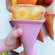 Last inn bildet i Galleri-visningsprogrammet, Iskrem former i silikon 4 stk sett - isformer / matpakke lomme SUNNY