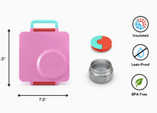 Last inn bildet i Galleri-visningsprogrammet, Omie Matboks med flere rom og termos / matpakke til barn og ungdommer