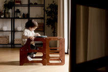 Last inn bildet i Galleri-visningsprogrammet, Multifunksjonell Montessori Kjøkkenhjelper 2 i 1 Walnut - Limited Edition