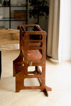 Last inn bildet i Galleri-visningsprogrammet, Kjøkkenhjelper 4 i 1 WALNUT - Matbord / Barnebord Limited Edition