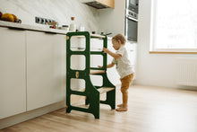 Last inn og spill av video i Gallerivisningen, Multifunksjonell Montessori Kjøkkenhjelper 2 i 1 GREEN limited edition
