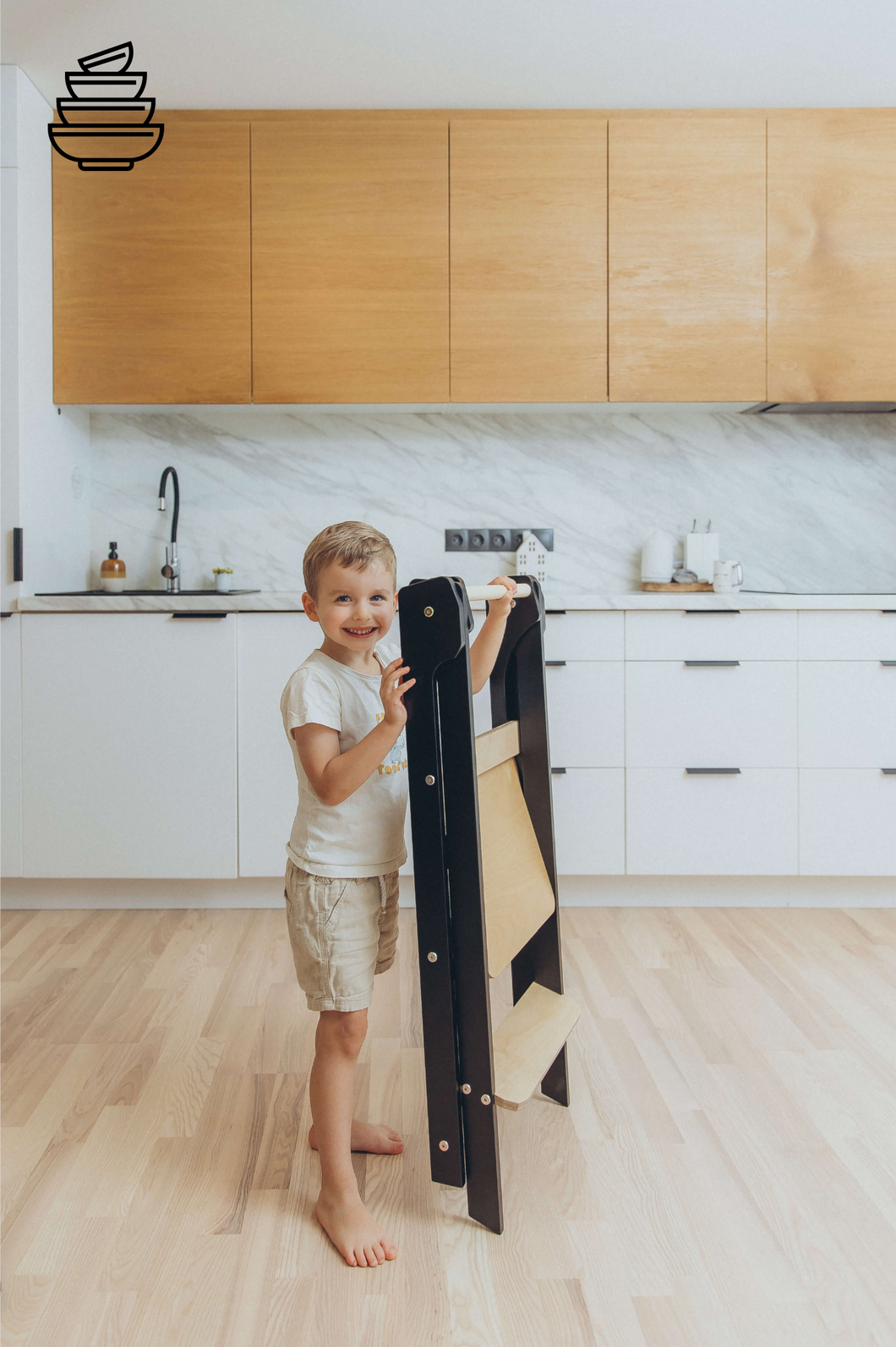 Sammenleggbar Kjøkkenhjelper BLACK