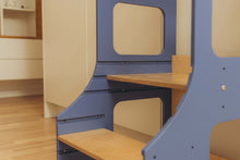 Last inn bildet i Galleri-visningsprogrammet, Kjøkkenhjelper BLUE med justerbart høyde
