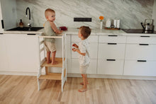 Load the image in the Gallery View program, Kitchen aids White with adjustable height
