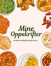 Last inn bildet i Galleri-visningsprogrammet, Oppskriftsmaler til dine favoritt oppskrifter fra Kjøkkenhjelper.no
