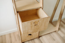 Load the image in the Gallery View program, Montessori cabinets / practical wardrobe with good storage space nature
