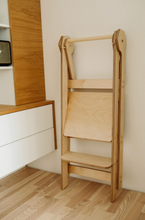 Last inn bildet i Galleri-visningsprogrammet, Sammenleggbar Kjøkkenhjelper i 100% nature bjørk tre

