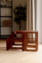 Last inn bildet i Galleri-visningsprogrammet, Multifunksjonell Montessori Kjøkkenhjelper 2 i 1 Walnut - Limited Edition
