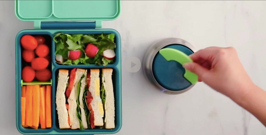OmieBox matboks med termos til barn og ungdom fra Kjøkkenhjelper.no norsk nettbutikk